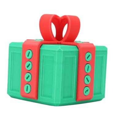 Imagem de Heayzoki Caixa de Presente Irritante, Caixa de Presente de Parafuso de Brincadeira Impressa Em 3D Interativo para Aniversário, Natal, Festival de Primavera, Pequena de Armazenamento para Armazenar