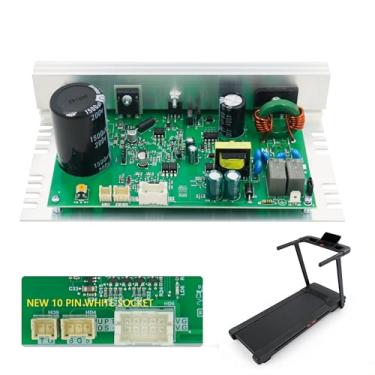 Imagem de Placa mãe MC1618DLS 406075, compatível com Proform & Nordic-Track & Icon & GldsGym substituição de 10 pinos branco placa de circuito controlador de motor ZE0822