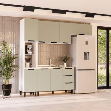 Imagem de Cozinha Modulada 4 Pecas sem Tampo Maeena Politorno