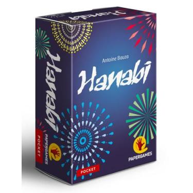 Imagem de Hanabi, jogo de Cartas, Linha Pocket, PaperGames