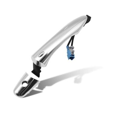 Imagem de Nakkaa 806401BA0A Maçanetas externas do lado do motorista dianteiro esquerdo compatíveis com M35h M37 M56 QX50 QX56 QX60 QX70 QX80 EX35 EX37 FX35 FX37 FX50 JX35