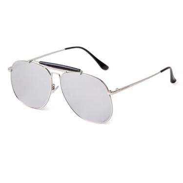 Imagem de Óculos de Sol Vintage com Armação de Metal, Tendência Retrô, Unissex, Feminino, Óculos de Grau Masculinos, Proteção UV(3)