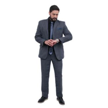 Imagem de Terno Social Masculino Microfibra Premium Diversas Cores  - Nero Germâ