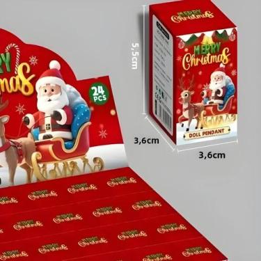 Imagem de Pacote De Presentes Com Tema De Natal, 24 Peças, Caixa Surpresa Para F
