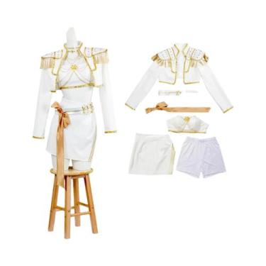 Imagem de Fantasia De Cosplay Para Meninas KPop Demon Hunters Rumi Zoey Mira, Co