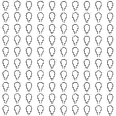 Imagem de Sapatilha Cabo De Aço 3/16`` 8,0002 Com 100 Unidades Nord