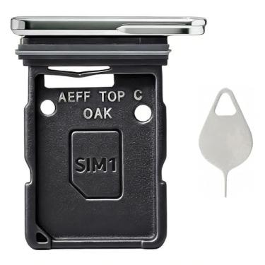 Imagem de Ubrokeifixit Suporte para bandeja de cartão SIM único Galaxy A56 5G A566U1 para Samsung Galaxy A56 5G SM-A566U A566W A566U1 A566E A566B (A566U-Olive)