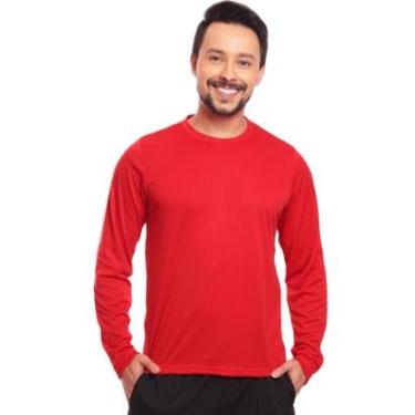 Imagem de Camisa Segunda Pele Proteção Solar Uv Térmica Corrida Bike-Masculino