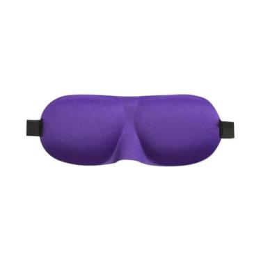 Imagem de Máscara De Dormir Unissex Bloqueadora De Luz, Portátil Para Viagem, Pr