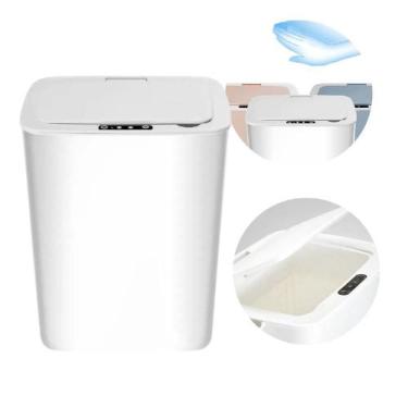 Imagem de Lixeira Automática 14L com Sensor Inteligente  Modernidade e Luxo para