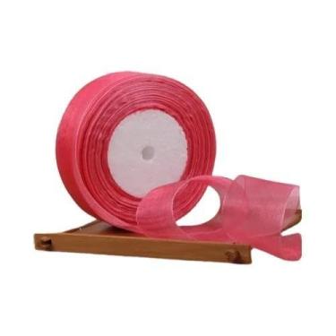 Imagem de Fita De Organza 50 Jardas 12-40mm Para Embalagem De Presentes, Casamen