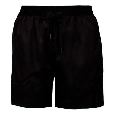 Imagem de Bermuda Masculina Sea Surf Elástico Cintura Preto, Preto, G