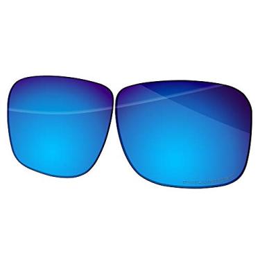 Imagem de Ensky Lentes de reposição HardyShield para óculos de sol Oakley Jupiter Squared OO9135, Azul intenso - Estampa polarizada, Jupiter Squared