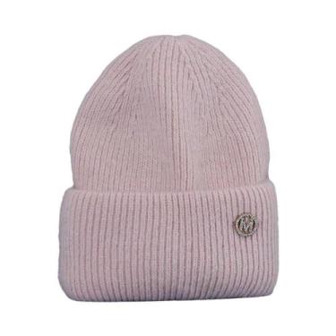 Imagem de Chapéu De Inverno Feminino, Gorro Quente De Pele De Coelho Real, Gorro