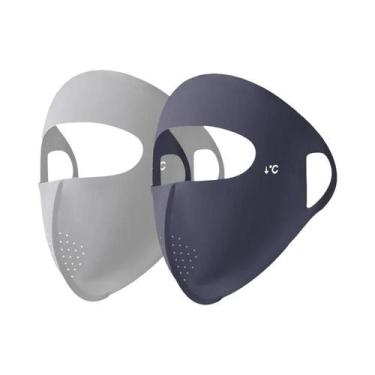 Imagem de Máscara Facial Completa Unissex De Verão, Respirável, Proteção Solar P