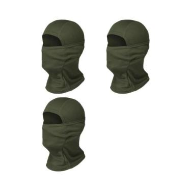 Imagem de Conjunto De 3 Peças De Balaclava Unissex Respirável Com Proteção Solar