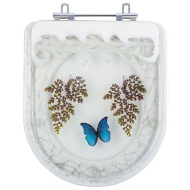 Imagem de Assento Sanitario Poliester Borboleta Luna Para Vaso Icasa