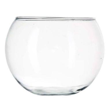 Imagem de Vaso Tipo Aquário Redondo Vidro 9L Arranjos Ornamentais