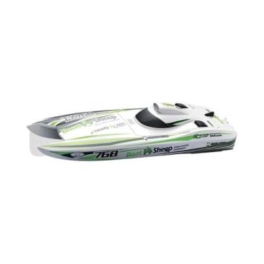 Imagem de Lancha RC Turbojet TX768 De Alta Velocidade 30km/h 2.4GHz Com Motor Br