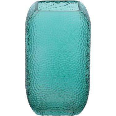 Imagem de Vaso 20X13X13Cm Vidro Azul Gs