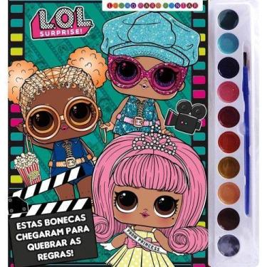 Imagem de Livro - LOL Surprise! Livro para Pintar com Aquarela - On Line Editora