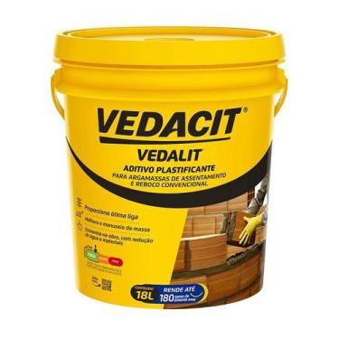 Imagem de Impermeabilizante Argamassa Vedacit 18l Plastificante