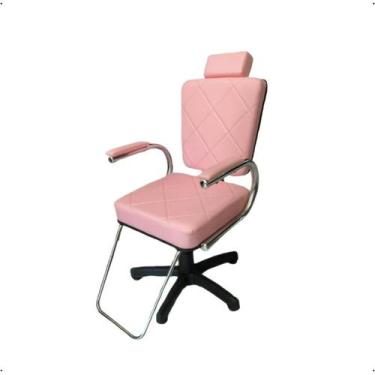 Imagem de Cadeira Profissional para Cabeleireiro Salão de Beleza Barbeiro Matela