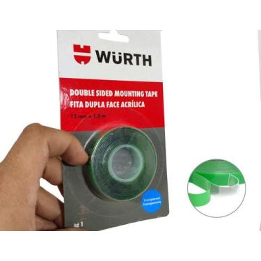 Imagem de Fita adesiva dupla face acrílica fixa forte acessório automotivo canal