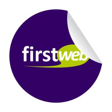 Imagem de Adesivo vinil promocional - 500 unidades - 5x5cm - arte personalizada 