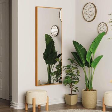 Imagem de Espelho Decorativo Retangular 150x61cm Ananda Cabecasa Madeiramadeira 