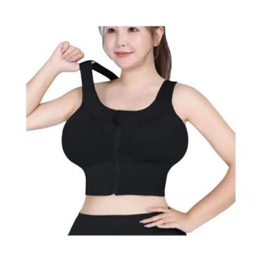 Imagem de Sutiã Esportivo Feminino plus Size De Alto Impacto Cloud Hide, Top De 