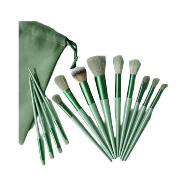 Imagem de Conjunto De Pincéis De Maquiagem Macios E Fofos Para Base, Blush, Pó, 