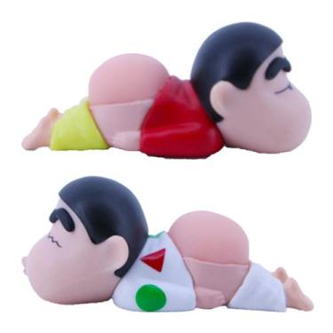 Imagem de Figura Toy Crayons Shins Chans Anime, 2 unidades/lote, colecionável - 