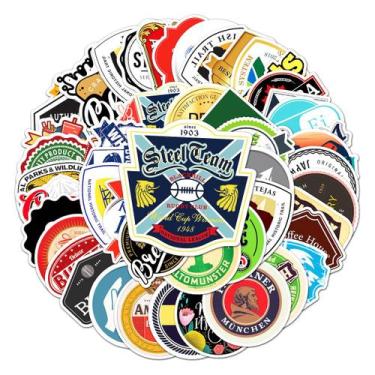 Imagem de Adesivos Munchens Anime Cartoon Decalques para garrafa de água x50 - y