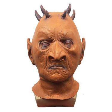 Imagem de Máscara de cosplay Hexagon Beast Halloween, adereços de látex - yiweis