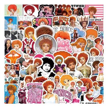 Imagem de Adesivos Ices Spices, vinil impermeável, anime, 60 unidades/lote, 5-7 