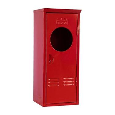 Imagem de Abrigo Extintor Incêndio 4 a 12kg Com Pingadeira 85x40x30cm - Metasal