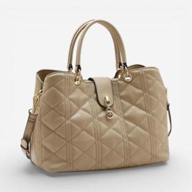 Imagem de Bolsa Feminina Chenson Mão Matelassê Elegance Natural-Feminino