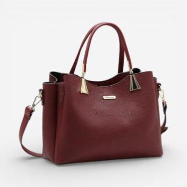 Imagem de Bolsa Feminina Chenson Mão Contemporâneo Vinho-Feminino