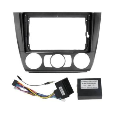 Imagem de Rádio Automotivo Android 9'' Para BMW Série 1 2008-2012 Com Moldura, C