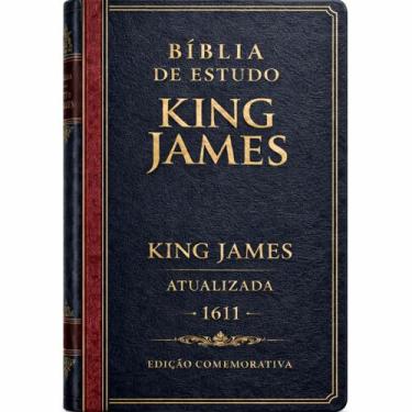 Imagem de Bíblia de Estudo King James Atualizada  Hipergigante  Full Collor  Cap