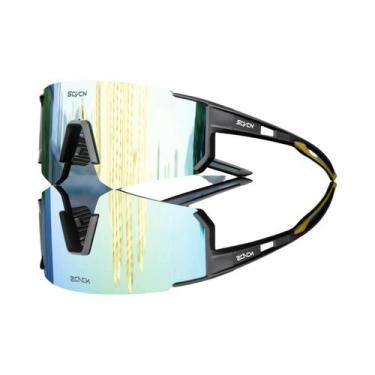 Imagem de Óculos De Ciclismo Unissex UV400, Óculos Esportivos Para Corrida, Cicl
