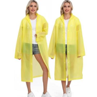 Imagem de Capa De Chuva Adulto Reforçada De Capuz  Unissex Grossa  UV - LT PRESE