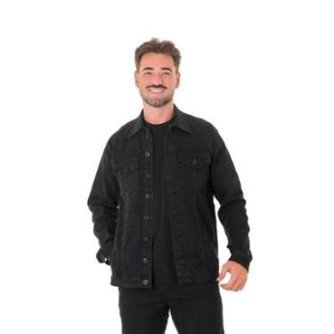 Imagem de Jaqueta Preta Masculina Arauto Slim-Masculino