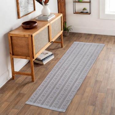 Imagem de Passadeira para Cozinha 1,44m x 47cm Tapete para Corredor Montreal - M