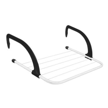 Imagem de Varal Portátil De Roupas Click Aço Branco 151040 Secalux