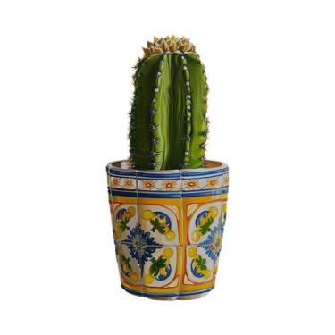 Imagem de Pôster De Arte Em Tela Minimalista Boho Com Cactos Do Deserto Para Dec