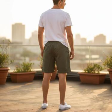 Imagem de Kit 2 Shorts Tactel Adulto com Elástico Cores Iguais Premium - Fio dÁg