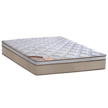 Imagem de Colchão Molas Ensacadas Sleep Revolution Super King Euro Pillow D23 27x193x203 cm Branc...