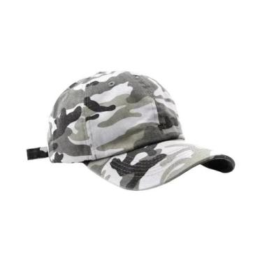 Imagem de Boné De Camuflagem Unissex Para Caminhada, Estilo Baseball, Algodão Nã